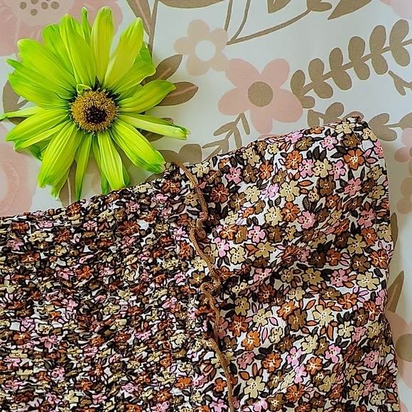 FAITHFUL THE BRAND Es Saada Mini Dress in Mathiola Floral - Picture 6 of 6